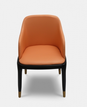 愛(ài)馬仕橙.餐椅
